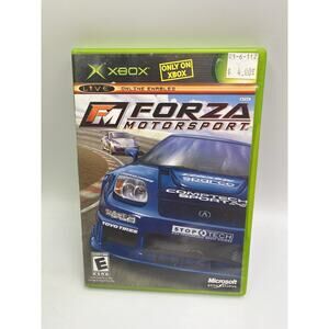 Forza Motorsport (Microsoft Xbox, 2005) CIB - Complete - Tested, Fast Shipping!